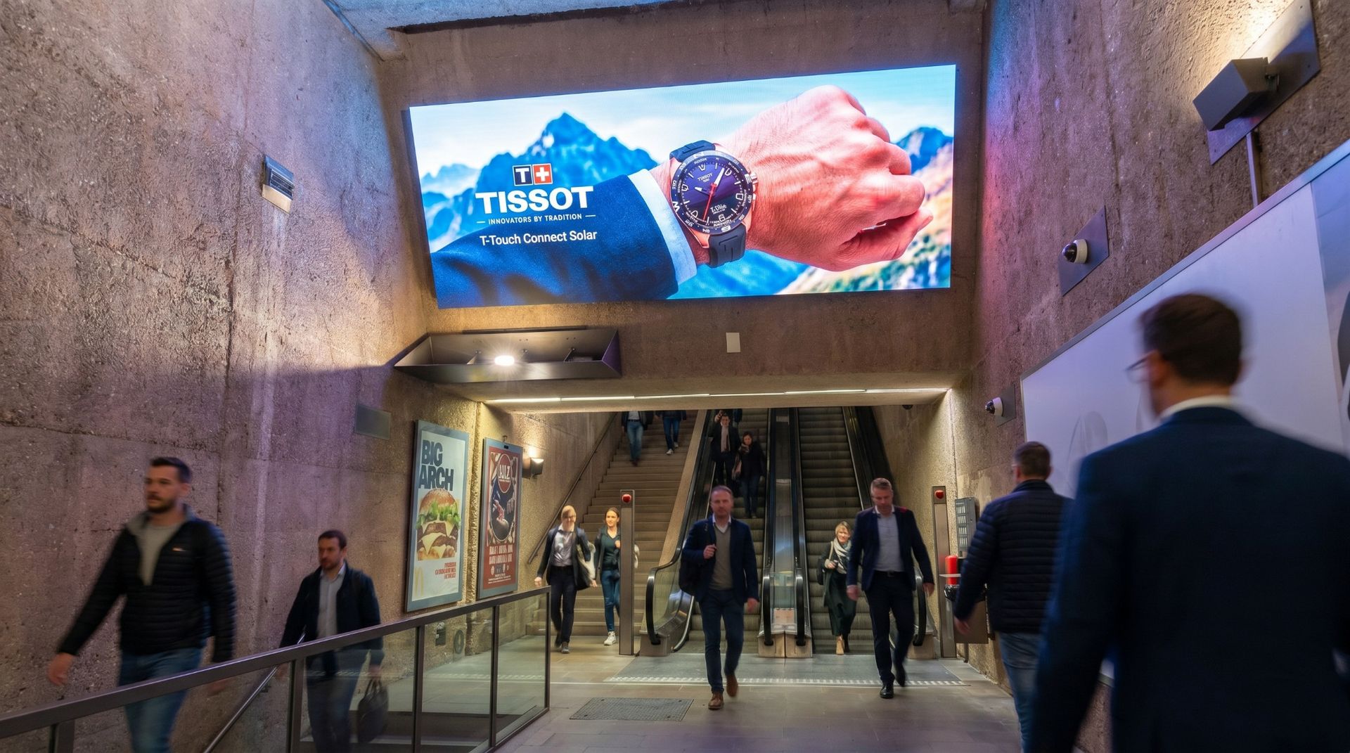 Vettura del Minimetrò di Perugia brandizzata